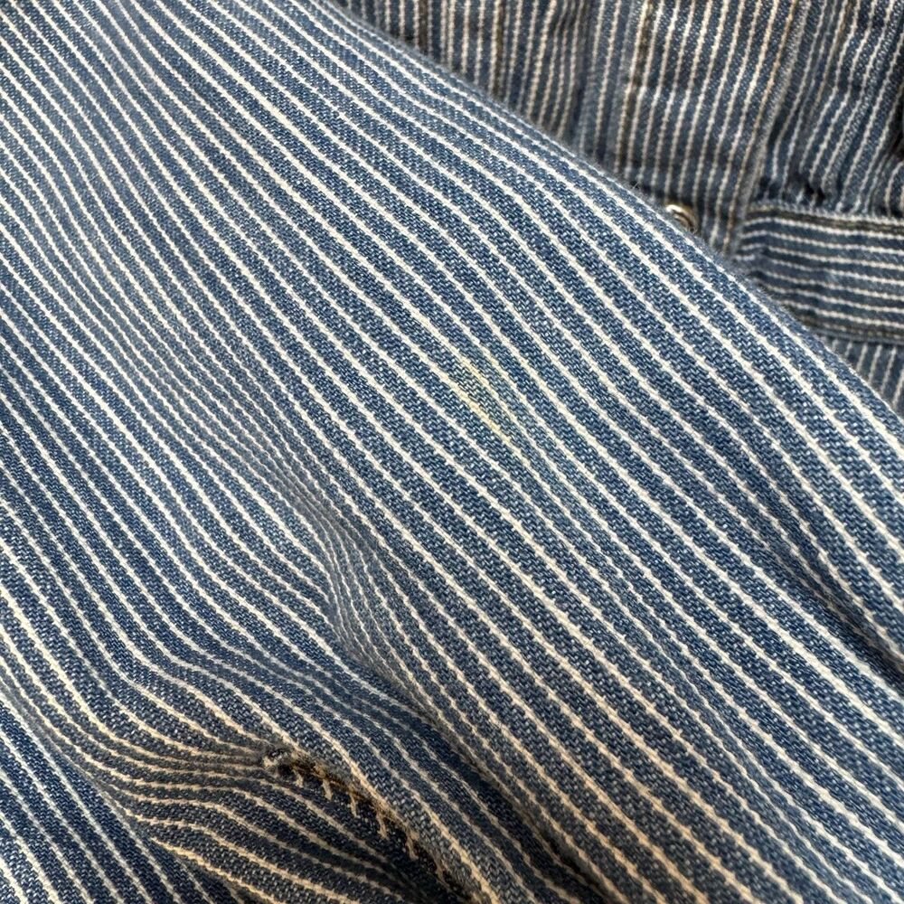 Desert West Vintage Western Button Up Shirt Medium Boot Pinstripe Made In USA - Picture 10 of 10